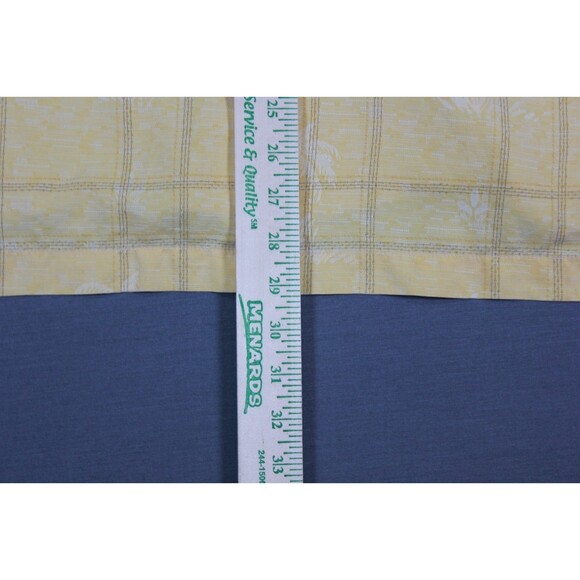 Tommy Bahama Shirt Mens Yellow Silk Floral Hawaiian Button Relax Casual Medium - Picture 7 of 9